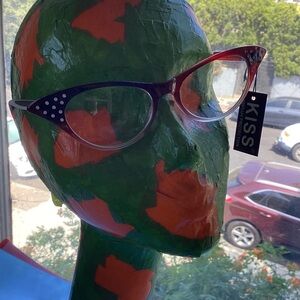 NWT KISS cat & rhinestones